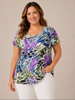 🎉5 for $45🎉 Allison Daley top tshirt blouse size M